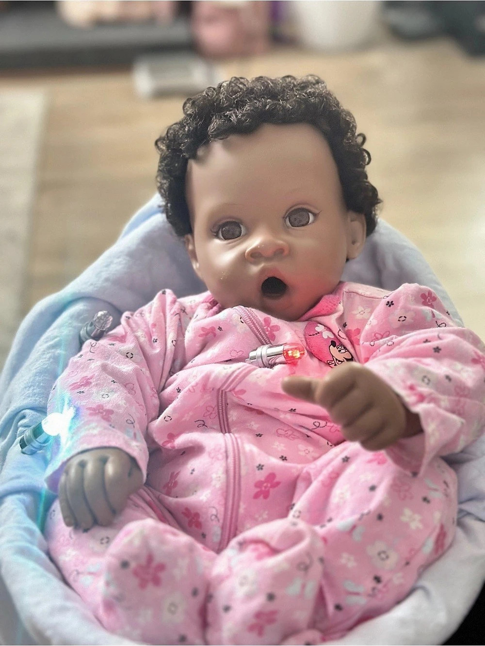 Haunted Pixie Spirit Doll — Active- Investigation notes and light included